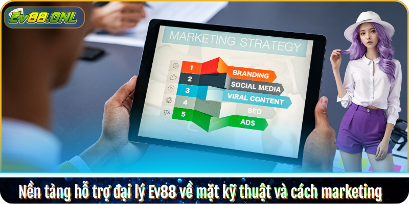 Nền tảng hỗ trợ đại lý Ev88 về mặt kỹ thuật và cách marketing